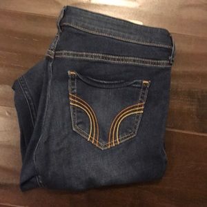 Dark blue Hollister jeggings